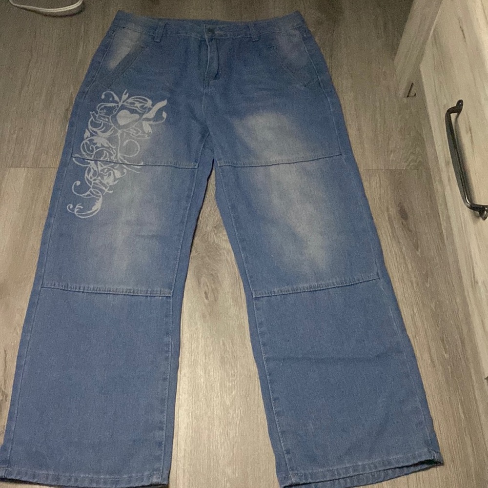 These are bag jeans size XL/12